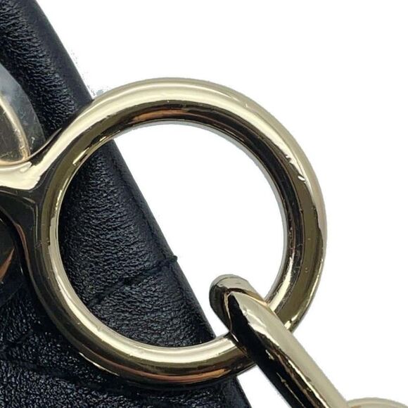 Dior Black Leather Handbag (Pre-Owned) - Picture 6 of 10